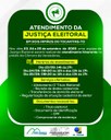 Justiça Eleitoral oferece atendimento na Câmara de Vereadores em setembro